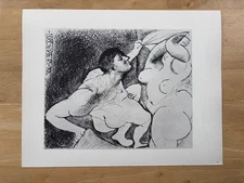 Original Pablo Picasso Lithograph from 1956 First Edition Suite Vollard - 5/100