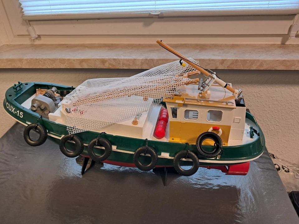 CARSON 500108031 Fischkutter Cux-15 | 2.4GHz | RC Schiff Komplett, OVP vorhanden - Bild 4 von 4