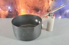 PRE-CALPHALON COMMERCIAL ALUMINUM COOKWARE .5 Qt  SAUCE  PAN BUTTER POT NSF APRV