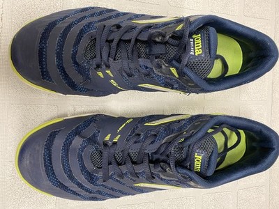 Joma Hallenschuhe Gr. 44 blau-gelb Sportschuhe