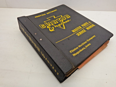 Large Clinton Engines Master Parts & Service Manual Chainsaws Outboard Motors
