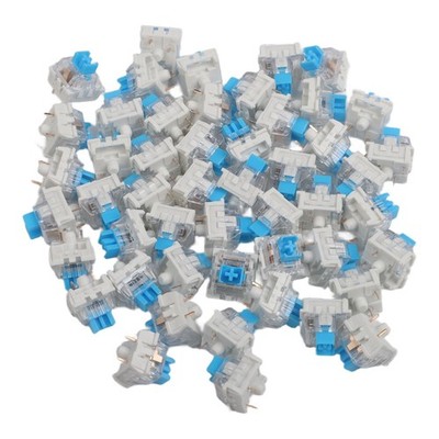108 Stück Taktile Tastatur Schalter 3 Pin Clicky Typ Ersatz für Tastaturen