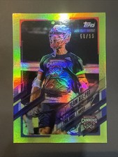2021 Topps First Edition PLL Lacrosse PAUL RABIL Yellow Foil SSP 58/99 GOAT 🐐🥍