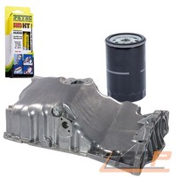 ÖLwanne+Dichtung+ÖLfilter FÜR Audi A4 B5 8D 1.6 99-00 A4 B6 8E 1.6 00-04