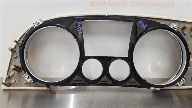 15 BENTLEY CONTINENTAL GTC SPEEDOMETER INSTRUMENT CLUSTER TRIM BEZEL WOODGRAIN