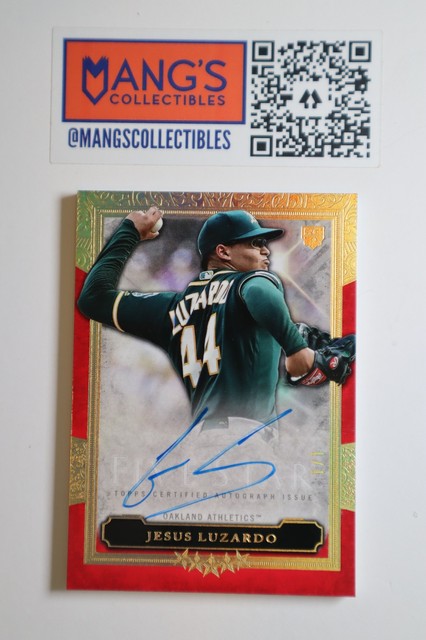 2020 Topps Five Star Jesus Luzardo FSA-JL Auto 1/1 RC Rookie