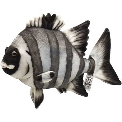 BH8513 HANSA Papageienfisch 34 realistische Stofftiere Plüsch B10cm × H17cm
