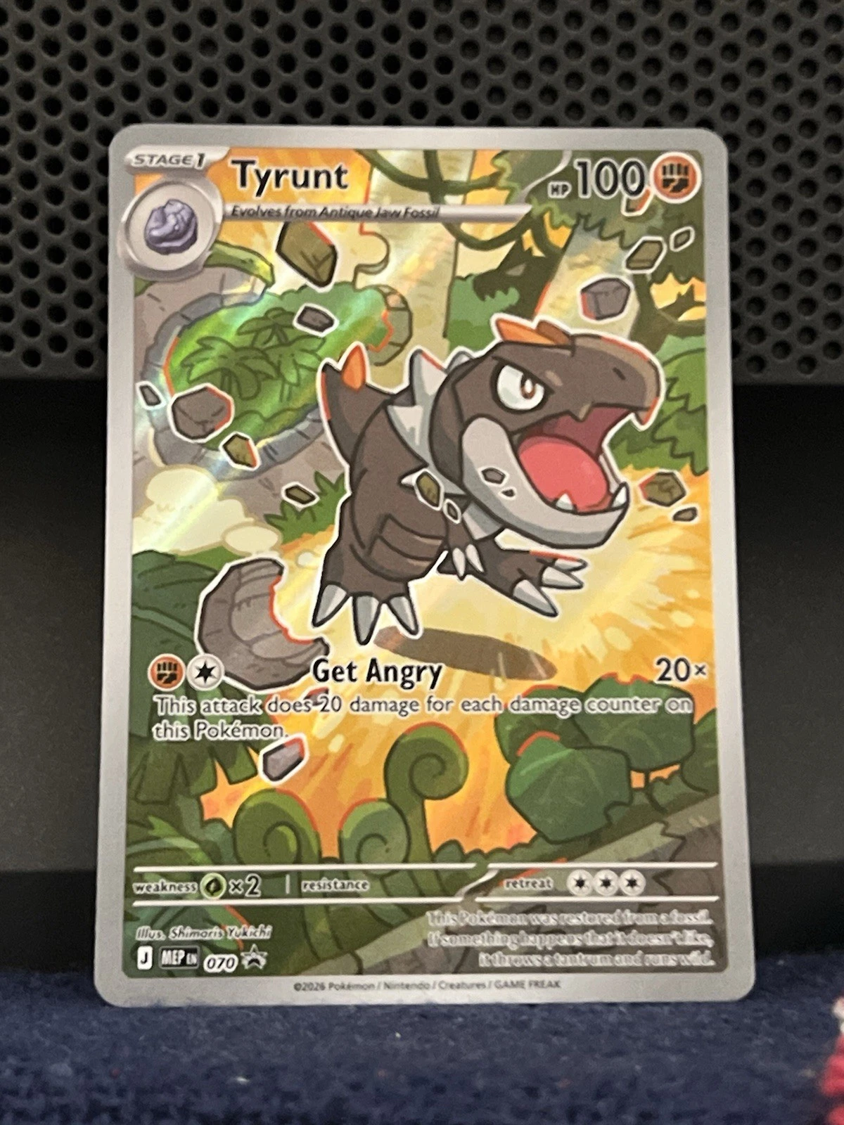 Tyrunt 070 MEP Mega Evolution Perfect Order ETB Promo Card English Pokemon TCG