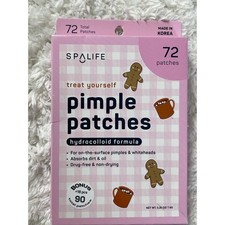 SpaLife Treat Yourself Pimple Patches Hydrocolloid Acne Patches 90 Count NEW