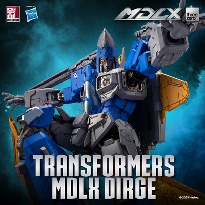 Threezero Transformers MDLX Action Figure Dirge 20 CM