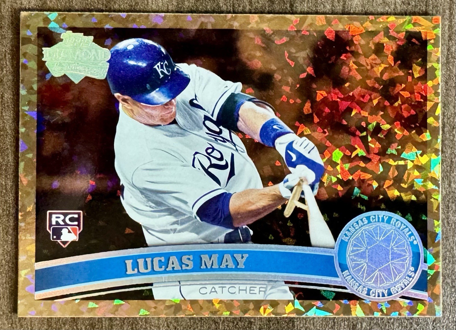 2011 Topps Cognac Diamond Anniversary Lucas May Kansas City Royals #91 SP