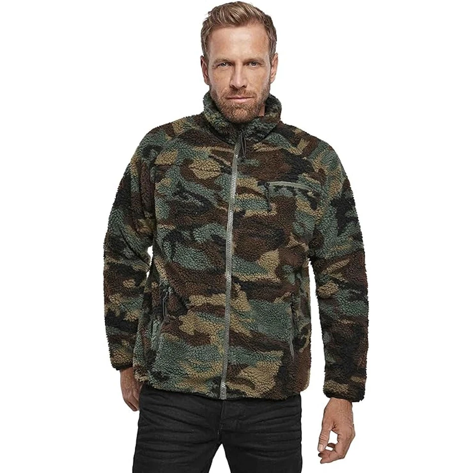 Chaqueta Woodland BRANDIT INDIVIDUAL WEAR de vellón con cremallera completa para hombre (5021-15010) Foto 2 de 4