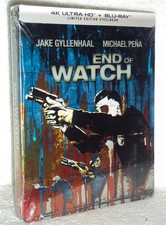 End of Watch 4K/Blu-ray, 2026, STEELBOOK NEW Jake Gyllenhaal Michael Pe a
