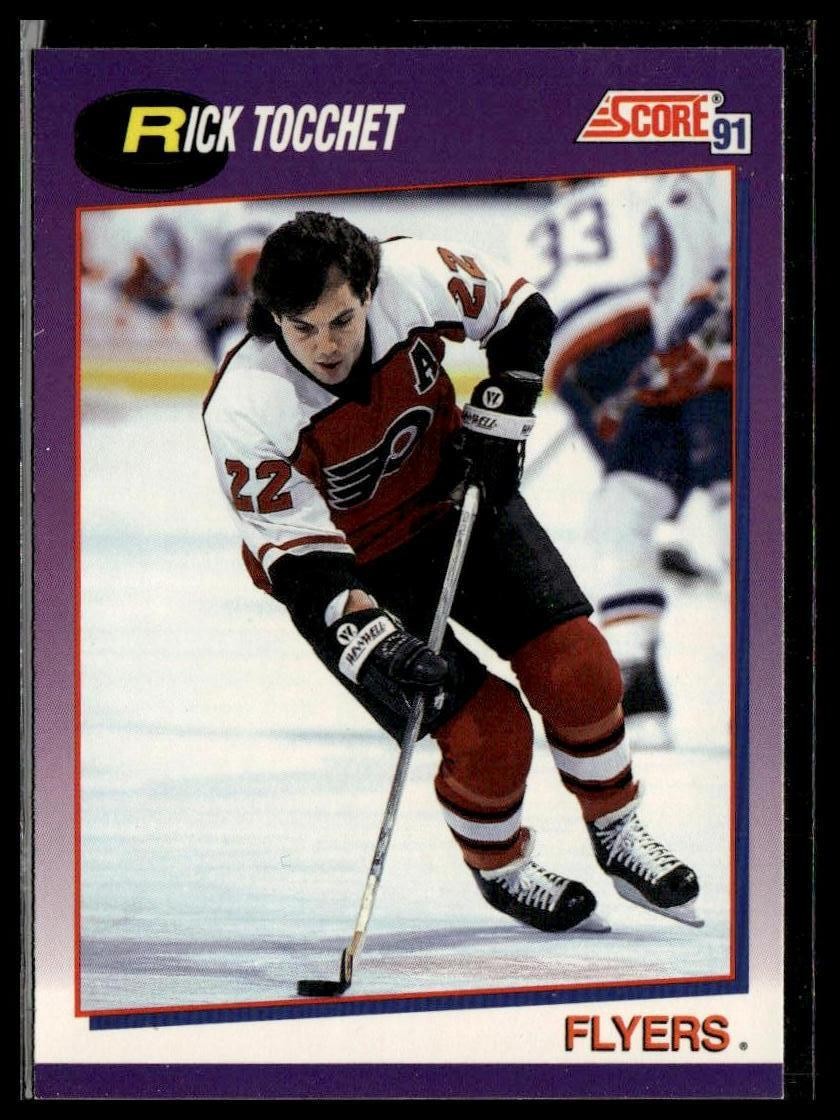 1991-92 Score American #9 Rick Tocchet Philadelphia Flyers