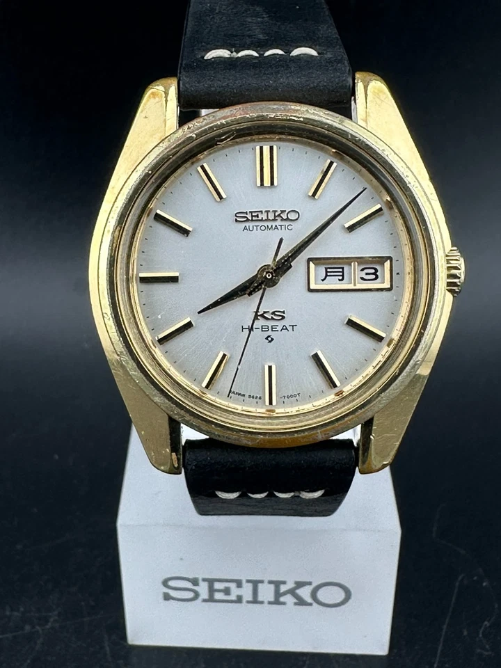 1970 Seiko King Seiko Men's Automatic Day Date Eng/Kanji Gold 36mm 5626-7000 - Image 2 of 4