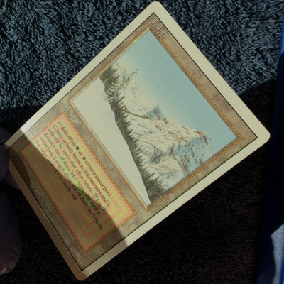 TAIGA dual land Revised Edition Magic the Gathering Unplayed Near
