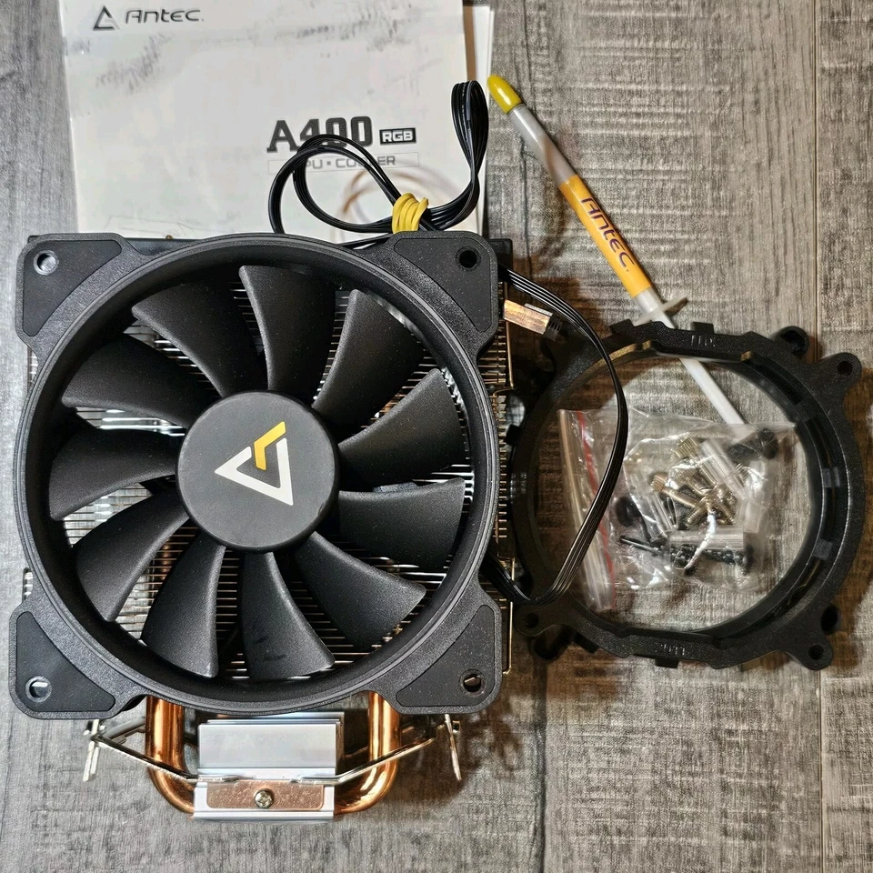 Antec A400 RGB CPU Cooler Colorful Heatsink FAN  - Image 2 of 4