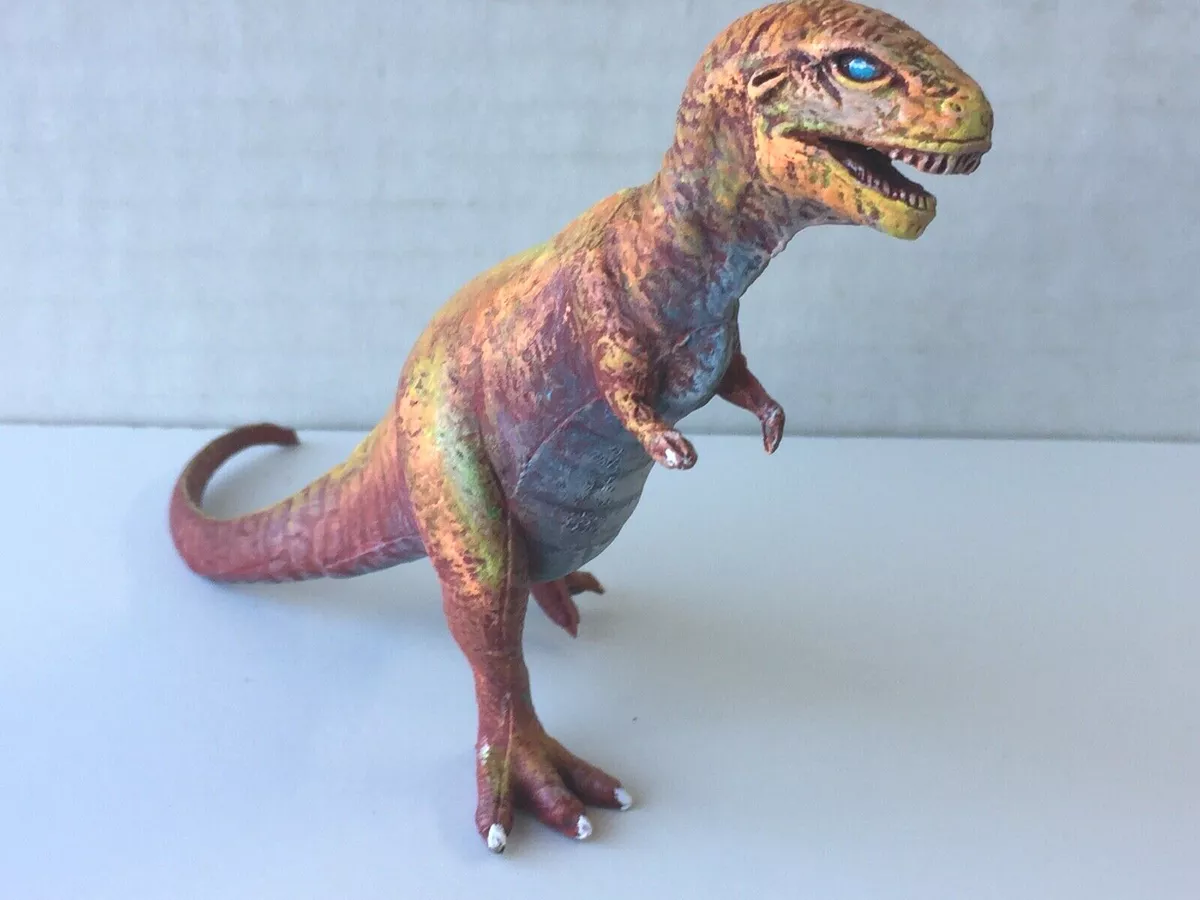 COLORING DINOSAUR TOY Tyrannosaurus Rex! Learning the Colors (Paint the  Dinosaur Toy) 