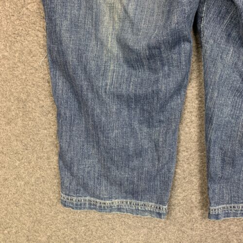 Lee Jeans 18 Mujer Capri Tiro Alto Azul Denim Elástico 38x18 Justo Debajo de la Cintura - Imagen 11 de 12