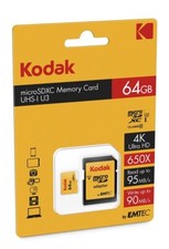 US Seller: 64GB Kodak micro SDXC Memory Card - For Cameras  Phones