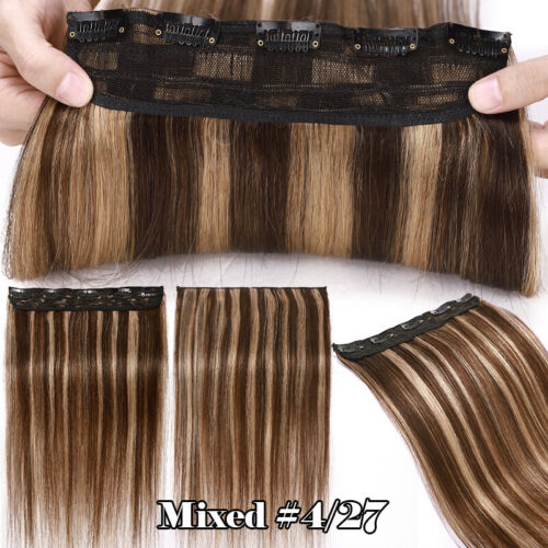 Extension Capelli Umani One Piece Clip In Remy 100% Mezza Testa Piena Balayage 100gr - Foto 32 di 43