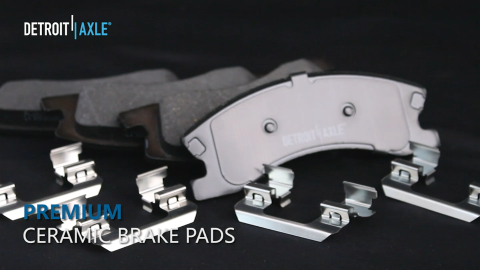 For Audi A8 Quattro S6 S8 VW Phaeton Brembo Front NAO Ceramic Disc Brake Pad Set