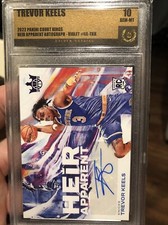 2022 Court Kings Trevor Keels Heir Apparent Auto RC Violet /49 Golden Grading 10