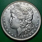 1890 Morgan Silver Dollar AU 7110