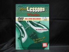 Mel Bay. First lessons Violin. Includes CD  DVD. A4 Size. 32 Page. Really Easy.