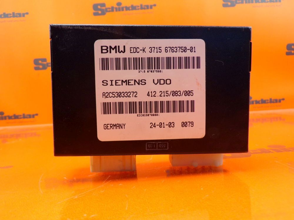 Steuergerät EDC-K FEDERBEIN HINTEN 3715 6763750-01 7 (E65, E66