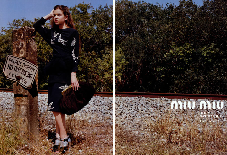 miumiu 2011秋冬 Lookbook ブルース・ウェーバー miumiu 2011秋冬 Lookbook ブルース・ウェーバー 2011 Miu Miu