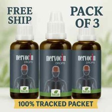 New Life Nervocin Drops 30ml x3 | Stress & Sleep Aid | 5 Yr Exp | Free Ship
