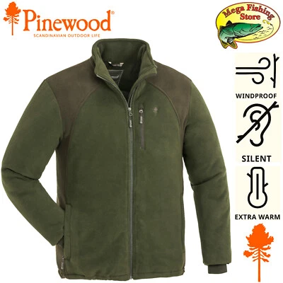 Pinewood 5064 Harrie Outdoor Fleecejacke - Herren Angel & Jagd Jacke - Winddicht