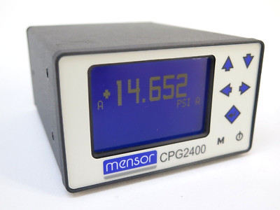 Mensor CPG2400 Digital Benchtop Pressure Indicator Gauge S/N 41000P3M RS-485 