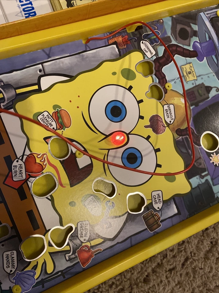 SpongeBob Squarepants Operation Skill Game 2007 Hasbro 98% complete 5 - Image 3 of 4
