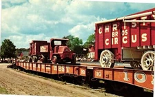 Vintage Postcard- 63623. CIRCUS WORLD MUSEUM BARABOO WI. UnPost 1960