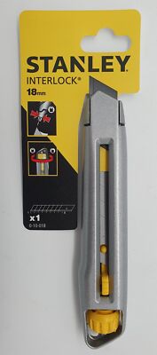 Stanley  0-10-018 Cutter Interlock 18 mm  10-018  Messer Cuttermesser