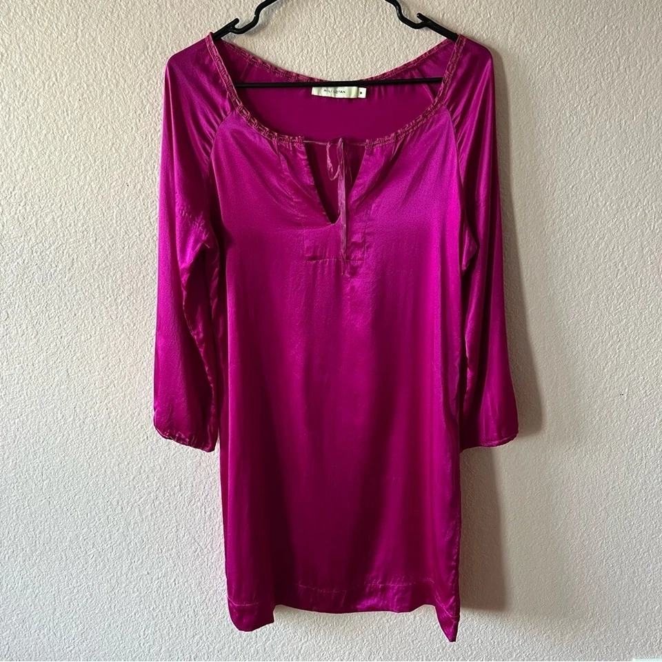 Nili Lotan Dress Womens Medium ALT for Sex and the City Carrie Bradshaw Vacay - Image 2 of 4