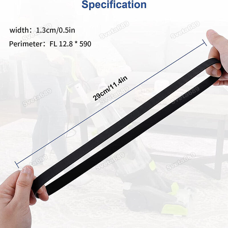 VideoPUP 2-Pack Replacement Vacuum Belts For Hoover UH70100 Series - Compatible With Part 38528033 - View #8