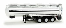 HERPA 076456 H0 1/87 RIMORCHIO CISTERNA CROMATA X TRASPORTO CHIMICA