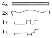 f.becker_line ZubehöRsatz BremsbeläGe Hinten (10510102) FüR Toyota Corolla