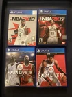 Lot Of 4 PS4 Games
