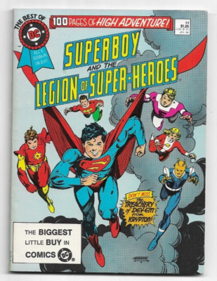 The Best of DC SUPERBOY and The LEGION of SUPER-HEROES #44 Blue Ribbon Digest