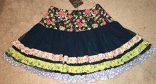 NWT Matilda Jane Girl's Hello Lovely Meet At Dusk Raven Tutu Twirl Skirt 10 Yrs.