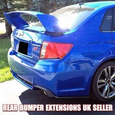 Für 11-14 Subaru Impreza Wrx Sti Hintere Stoßstange Verlängerung Rand Apron Rock