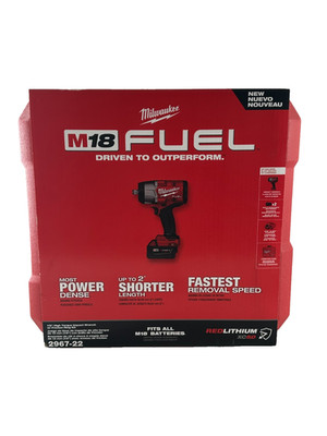 Milwaukee 2967-22 M18 FUEL  1/2'' High Torque Impact wrench w/ Friction Ring Kit
