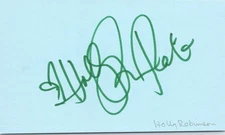 Holly Robinson Peete Signed 3x5 Index Card 21 Jump Street Autographed