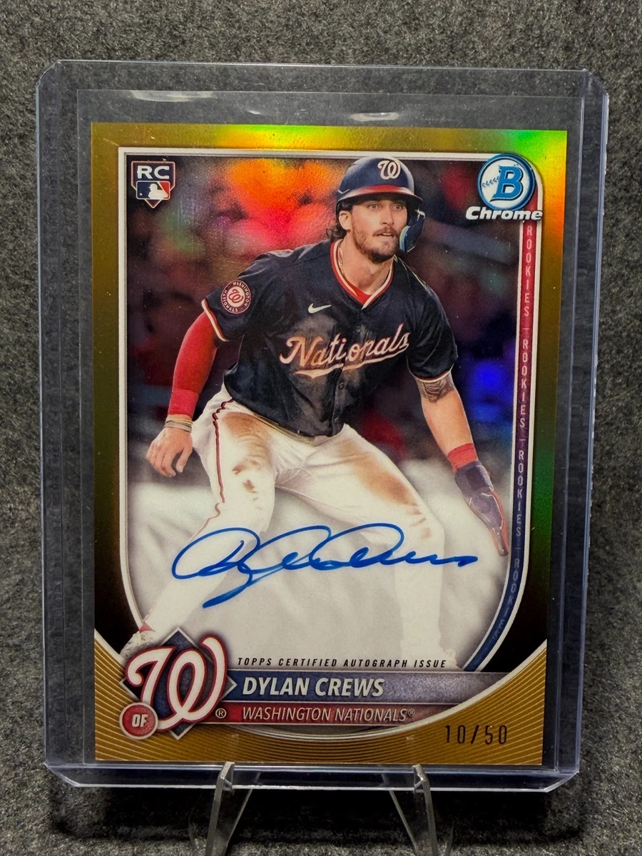 Bowman Washington Nationals Baseball Autographed Sports Trading