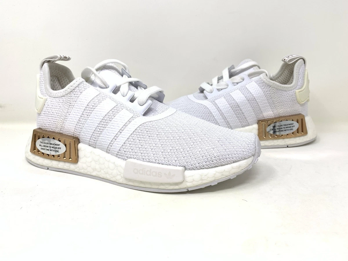 adidas gazelle silver green womens Adidas NMD R1 Cloud white / Copper Metalic(FV1788) – Prime main image 1