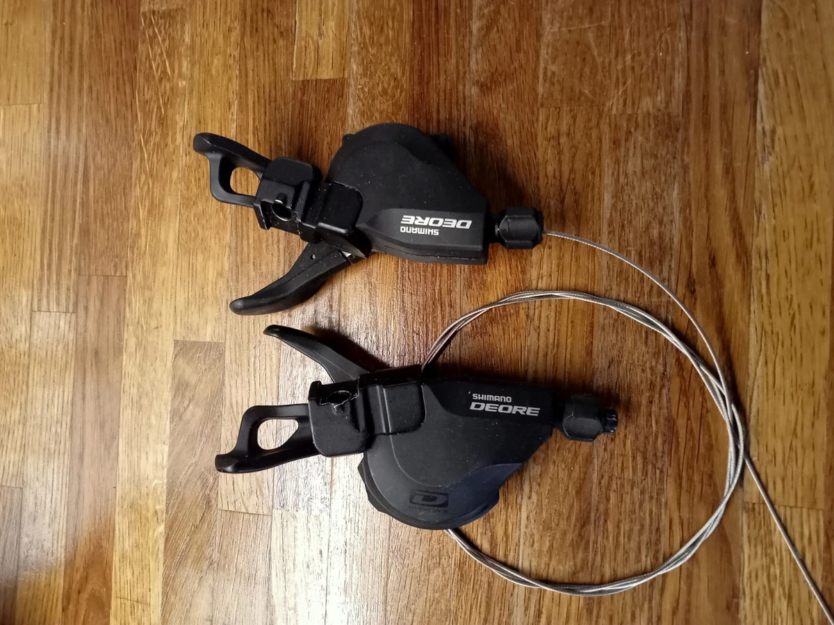 Cache Manette Shimano Deore SL M510 3 Vitesses - Plastique Noir, VTT Vintage Japon